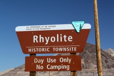 Rhyolite Nevada "ghost town"
