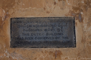 "Sri Lanka" Galle fort sign