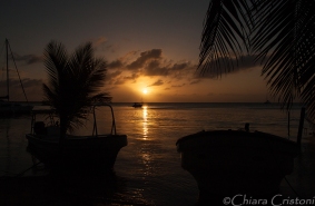 Belize "Caye Caulker" sunset