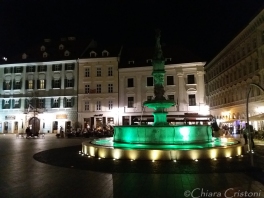 Slovakia Bratislava "Old Town" bynight